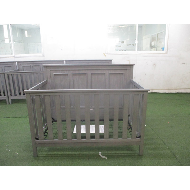 Lit de bébé convertible 4 en 1 Bennett, Blanc rustique