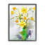 «Modern Daffodils Vase On Canvas» par Claudia Bianchi, impression-93921808