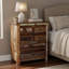 6 Drawers Antique Solid Wood Cabinet