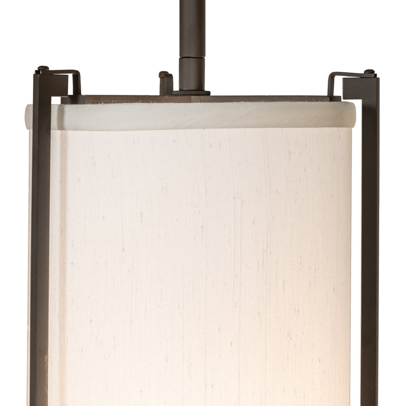 7" Wide Cilindro Structure Mini Pendant