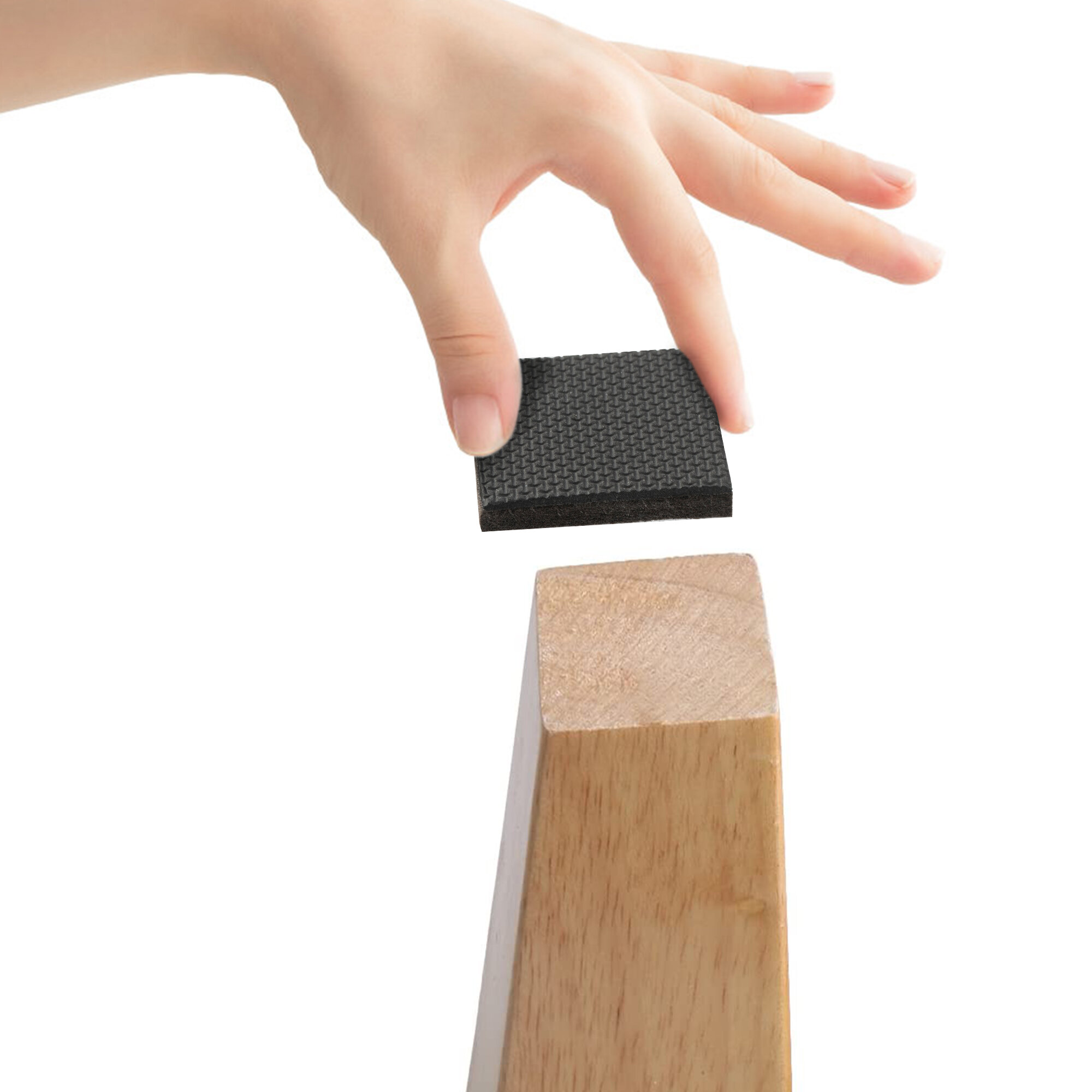 VIKEMIA Furniture Pads, Anti Slip Rubber Pads Self Adhesive