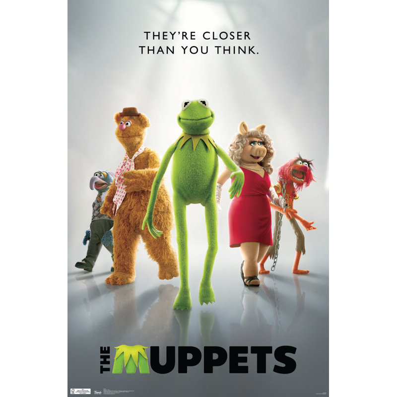 Impression sur papier muppets-group