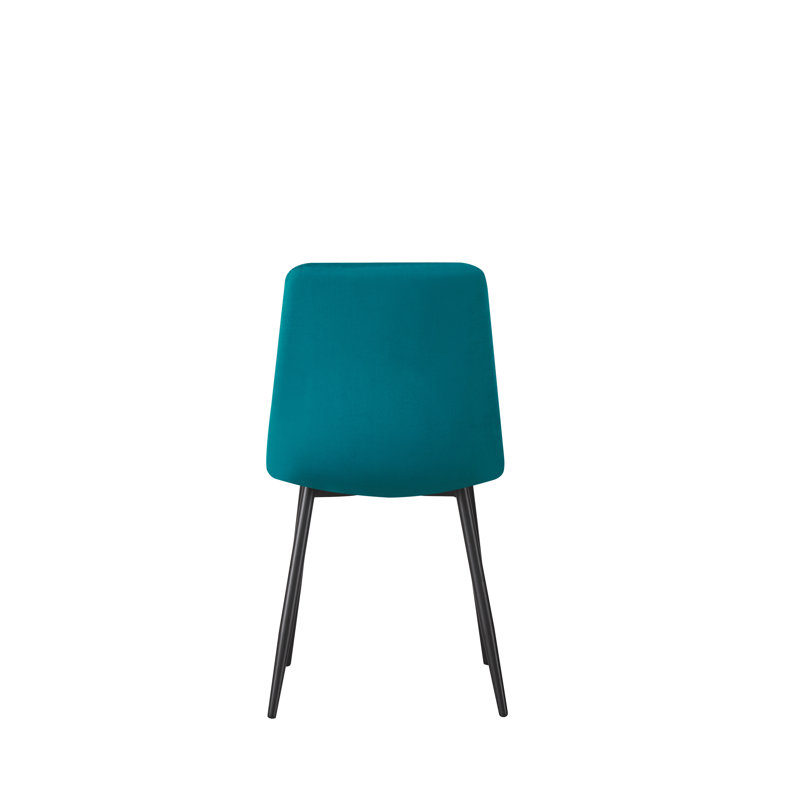Ashanti 47cm H Upholstered Side Chair, Turquoise