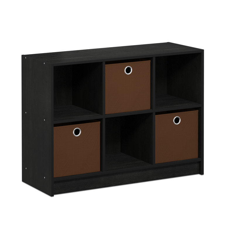 Storage Bookcase, Americano/Medium Brown