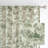 100% Blackout Toile Linen Curtains for Bedroom Double Layer Farmhouse French Country Vintage Printed Pattern Thermal Sound Lined Back Tab Living Room Drapes  2 Panels-1265672098-1265672089