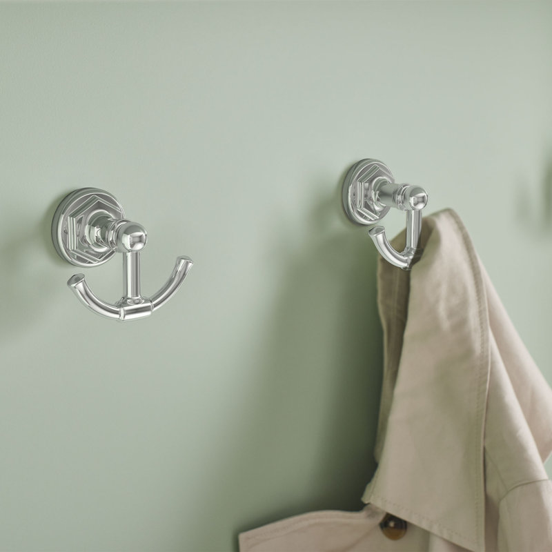 Oak Hill Robe Hook, Polished Chrome