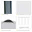 Tente escamotable Outsunny 10 pi x 10 pi Outsunny-114930496-114930497