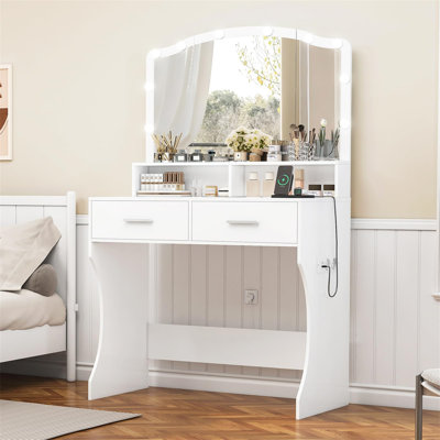 Becton Dressing Table with Mirror