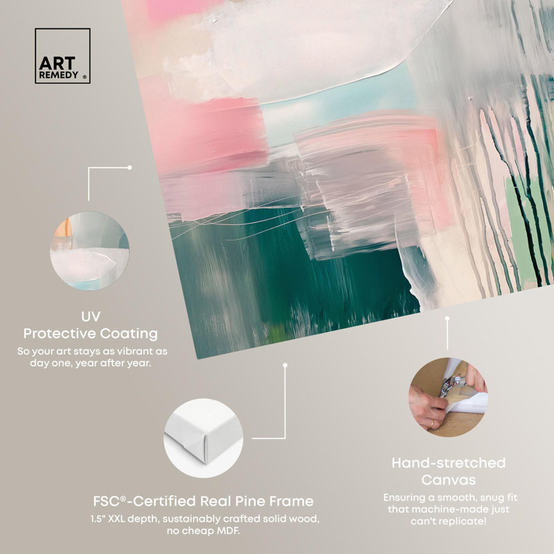«Soft Meadows I», art pastel coloré par Art Remedy, Toile tendue, H 54 po x l 36 po