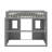 Twin House Loft Bed With Ladder-338598375