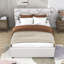 Lit plateforme tapissier avec couchette Elerte-566375483-566375482