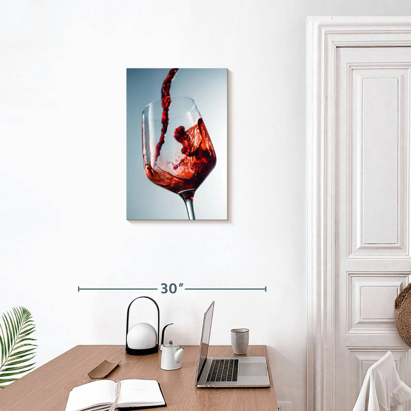 Yarlin pour le vin rouge, H 24 po x l 16 po