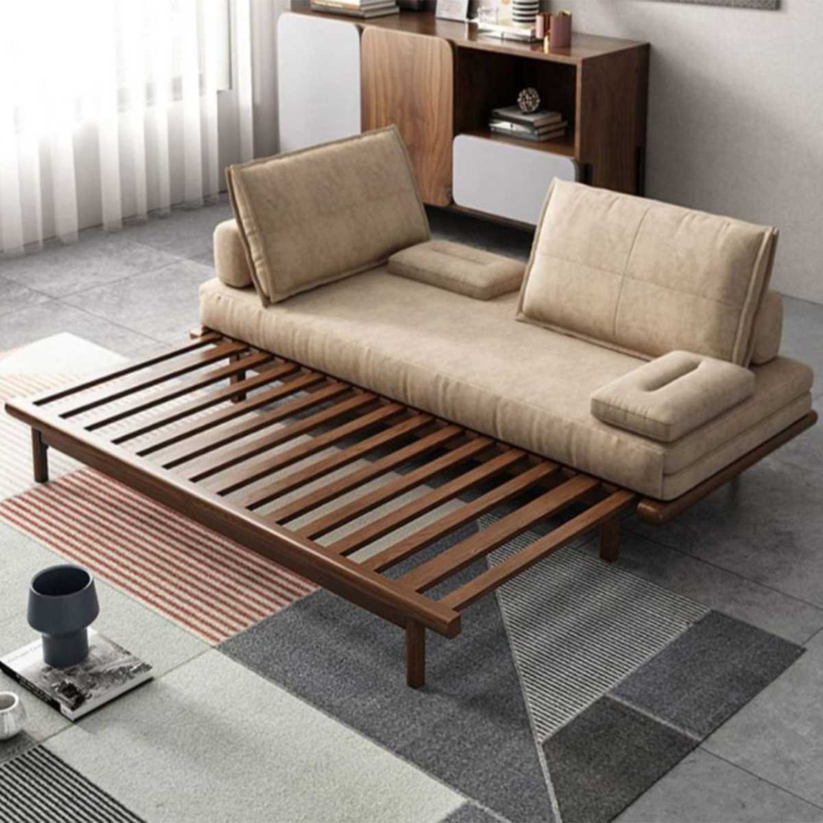 Custom Floor Pillow, Reading Nook Cushion, Japanese Futon Cushion, Floor  Cushion Couch, Linen Custom Cushion, Seat Floor Pillow, Wabi Sabi 