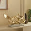 Sculpture abstraite Pepita Golden Drift