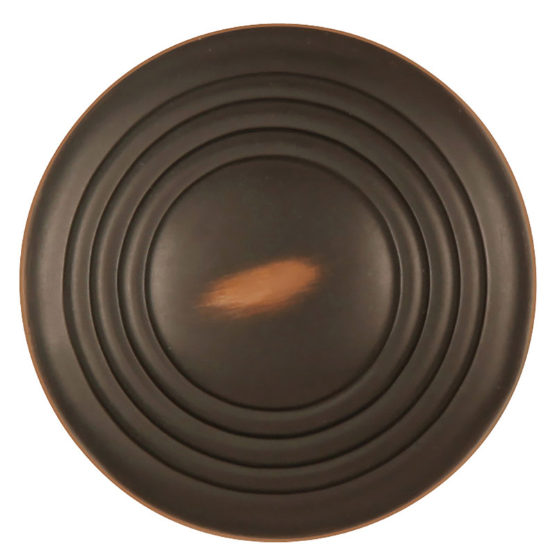 Fanfare 1 1/4" Diameter Mushroom Knob, Oil-Rubbed Bronze