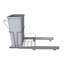 Poubelle coulissante en acier chromé Rev-A-Shelf-94092448