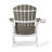 Folding Adirondack Chair, White-900684221