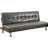 Perz Twin 70'' Faux Leather Convertible Sofa-23843736