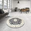 Tapis bleu / gris Deschamp-540026518