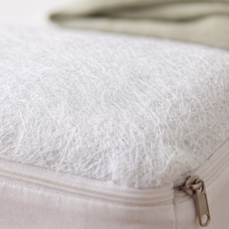  Housse de matelas à fermeture à glissière non tissée pour très grand lit 80 po x 78 po, couleur blanche | Protection complète | Poche profonde de 12 pouces | Matériau en polypropylène