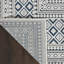 Tapis bleu moderne Romelia-1734552022
