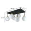Alexzander Glass Semi Flush Mount-1074987195-1074987198