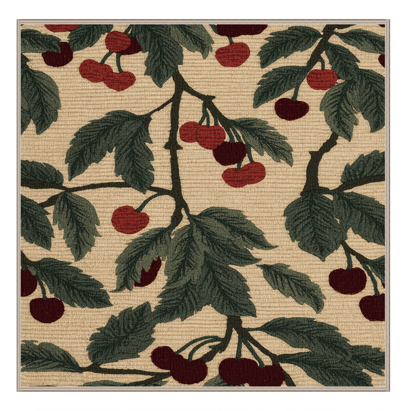  Tapis lavable Chokecherry, Carré 5 pi