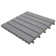 Kaitlyn Decking Tiles 10 pcs Grey Wash 30x30 cm Solid Acacia Wood