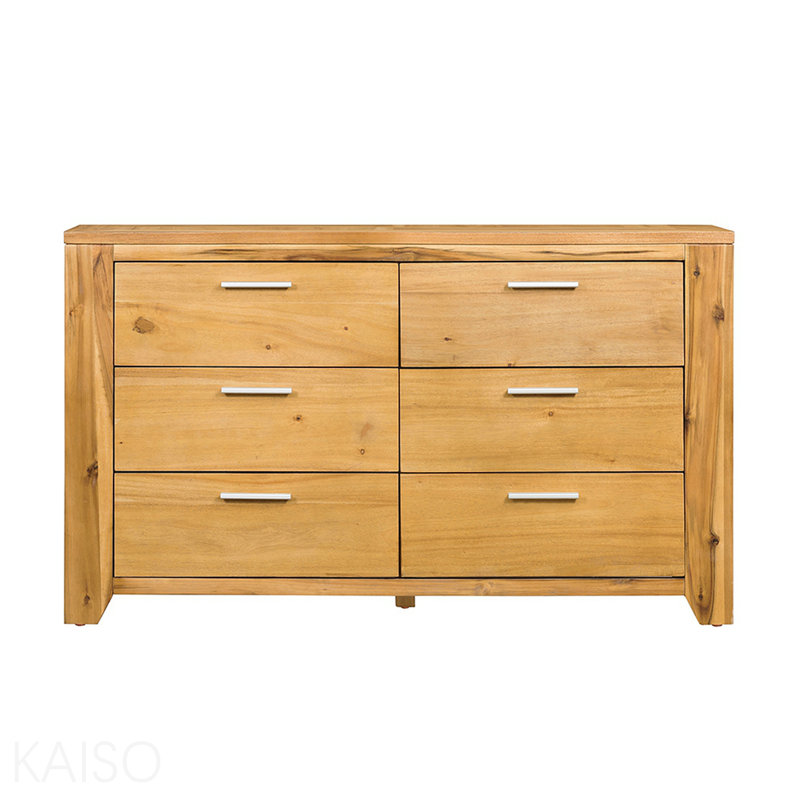 Commode 6 tiroirs 53 x 17 x 31,5 po