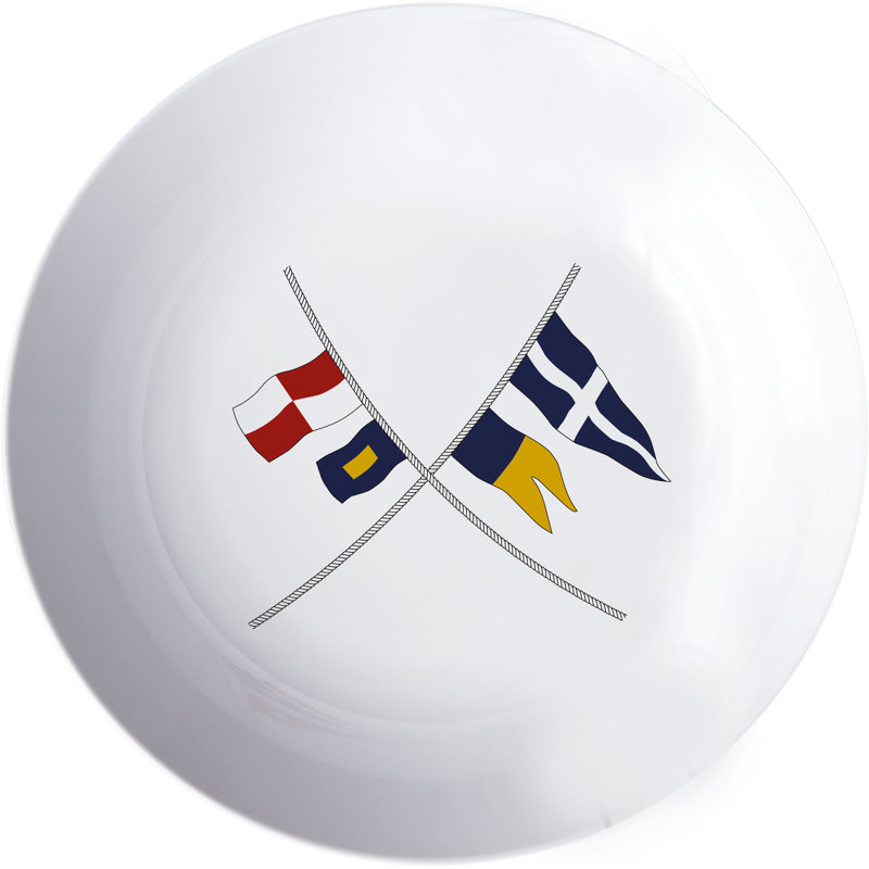 Brinkerhoff 6 Piece Melamine Dining Bowl Set - Regata