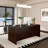 Executive Desk With Two File Cabinets-270904912