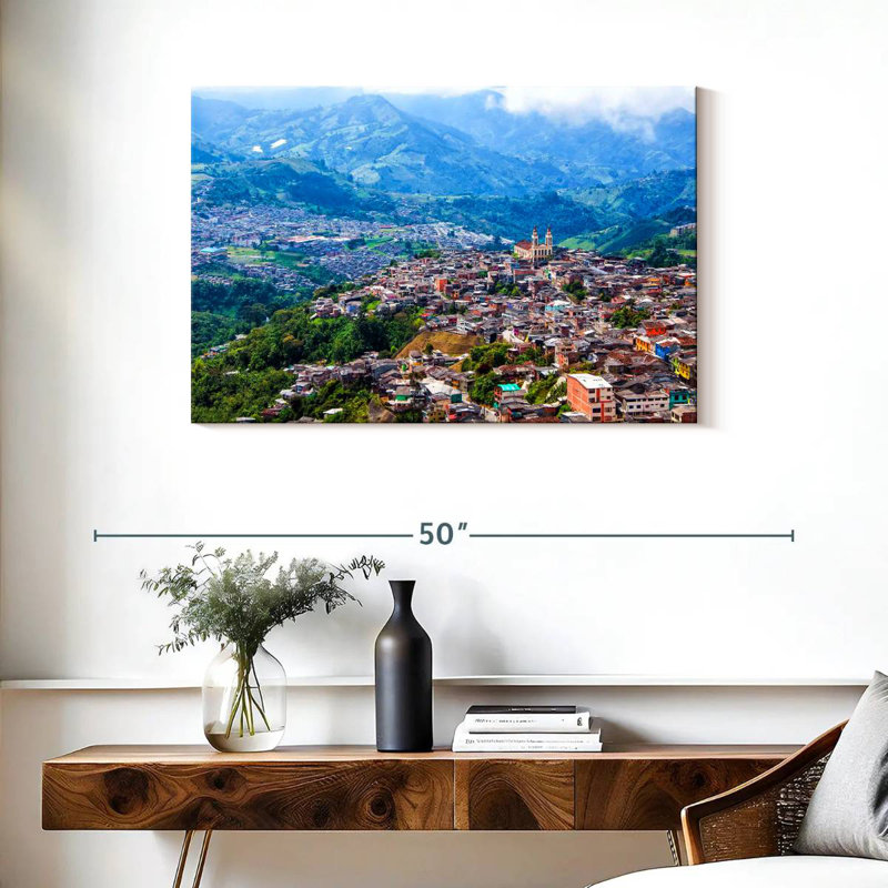 Point de vue de Sireci Manizales, Colombie, H 24 po x l 36 po