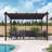 Purple Leaf Aluminium Pergola With Canopy-80546448-96127693