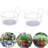 2pcs Hanging Railing Planter Baskets - over the Rail Metal Fence Planters for Patio, Balcony, Porch, or Garden Decoration-1116736292