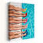 «High Heels by the Pool», art mural contemporain abstrait coloré-1419795251