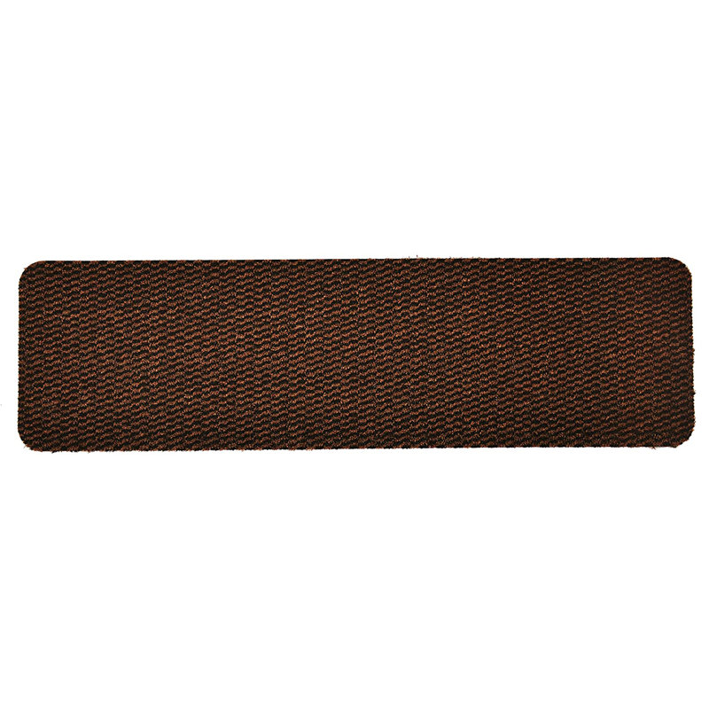 Tapis d’escalier à patiné à boucle coupée pour animaux premium, Brun