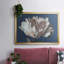 Pivoine blanche encadrée sur toile-95888697-95888696