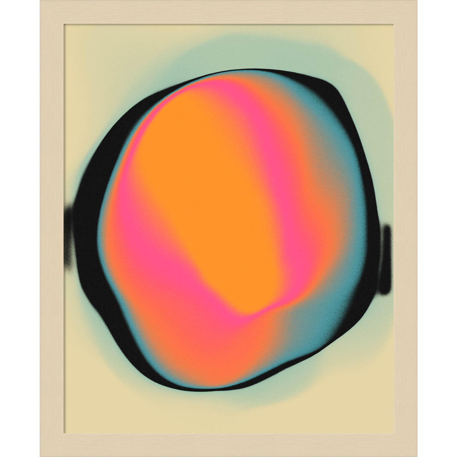 Ghost 2 by Jazzberry Blue, Brown, 17" H x 14" W x 1" D