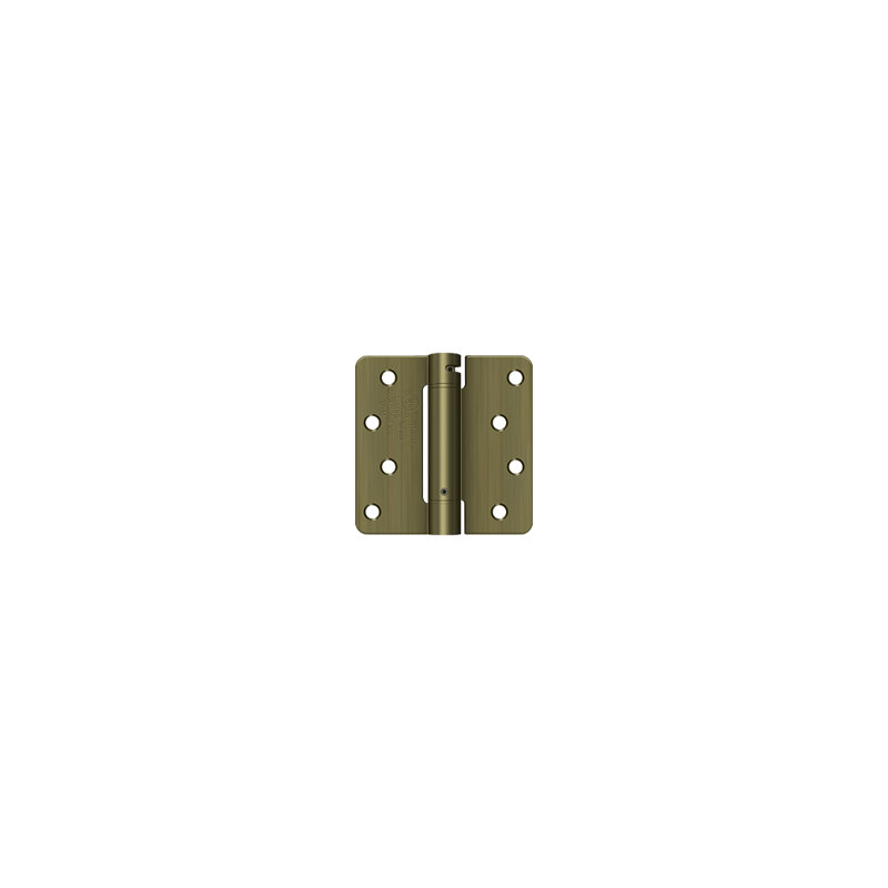 64'' x 64'' Steel Surface Mount Hinge, Antique Brass