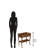 European Legacy Square Lamp End Table