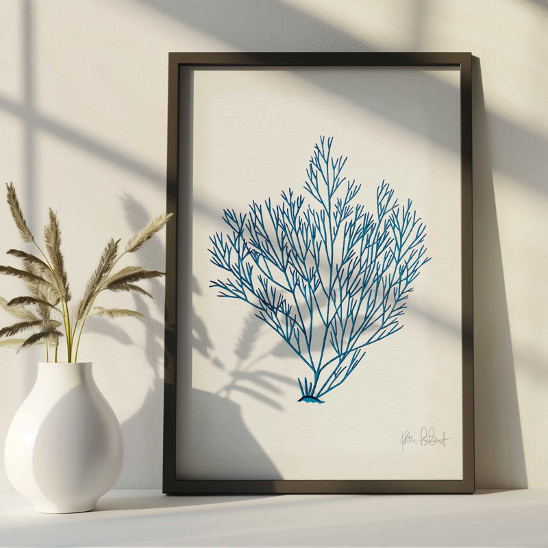 «Nature's Blueprint», Cadre opaque blanc, H 15 po x l 15 po