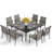 Sutiya 8 - Person Patio Dining Set with Square Table