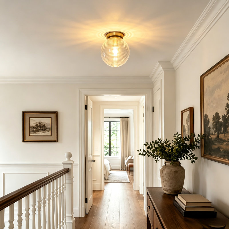 Plafonnier encastré moderne 1 lumière Burstyn