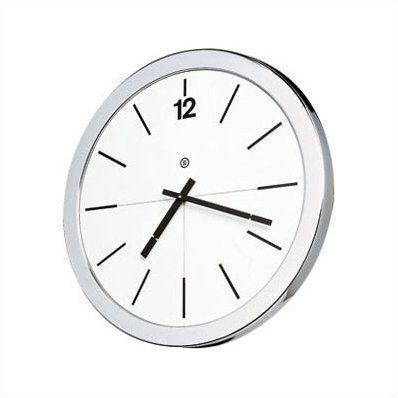 Horloge murale 14 po de diamètre sans couvercle en acrylique