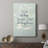 I Can Do All Things -Custom Wrapped Gallery Cavas