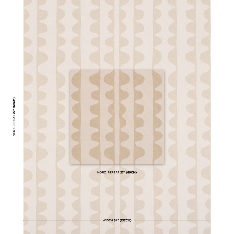 Tissu Schumacher X Hadiya Williams Drift, Gaufrette