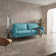 Riviera 70" Linen Blend Round Arm Sofa