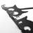Heavy-Duty Metal Wall Hook, Black, 23.6 x 14.6 x 0.8 inches | 100% Metal Construction, Supports Up to 1.2 lbs | Perfect for Home Organization, Entryway, or Garage | Easy Installation with Screws Included