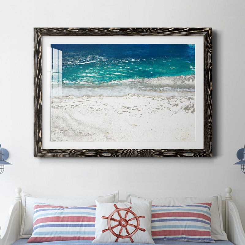 «Funky Water» par J Paul - reproduction de photo sur papier encadrée, H 31,5 po x l 23,5 po x P 1,5 po, Noir
