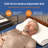 Massaging Zero Gravity Adjustable Bed Frame With Headboard, Pedal Locking Casters, Dual Side Rails - 3200 Series
